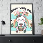 Happy Easter Day Vibes Framed Poster - Image 8