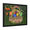 93846-1.jpg Basket Easter Eggs Framed Poster