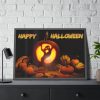 93854-107.jpg Happy Halloween Framed Poster