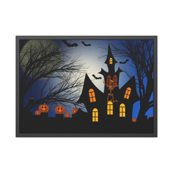 93854-124.jpg Halloween in Darkness Framed Poster