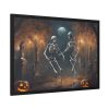 93854-185.jpg Scary Halloween Scene I Framed Poster