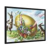 Vintage Easter Framed Poster