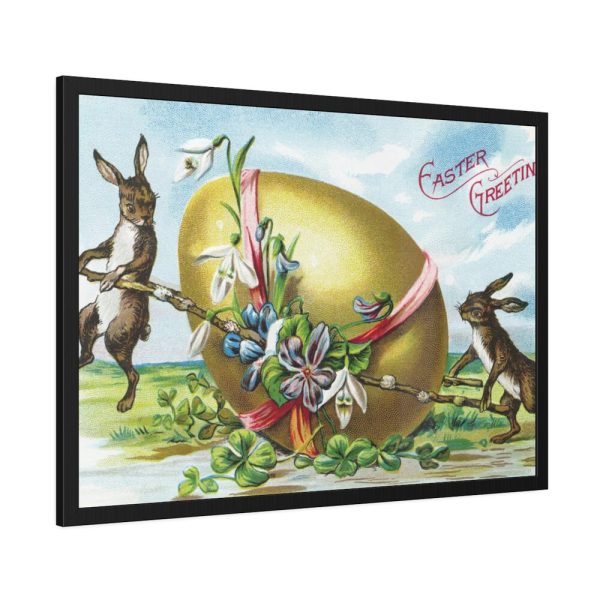Vintage Easter Framed Poster