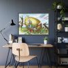 Vintage Easter Framed Poster