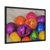Happy Easter Eggs Framed Poster