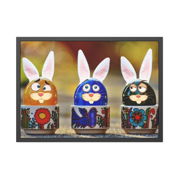 Funny Hare Rabbit Framed Poster