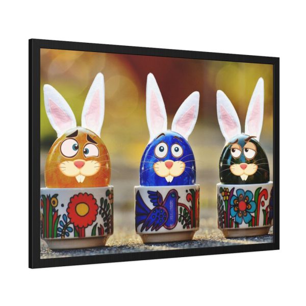Funny Hare Rabbit Framed Poster