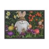 Easter Bunny in Spring Framed Poster