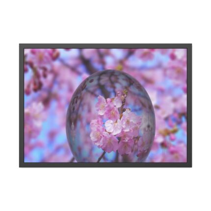 Easter Egg Cherry Blossom Framed Poster