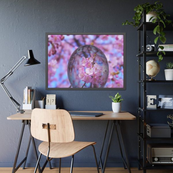 93854-266.jpg Easter Egg Cherry Blossom Framed Poster