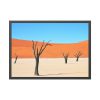 93854-280.jpg Dead Tree on Desert Framed Poster