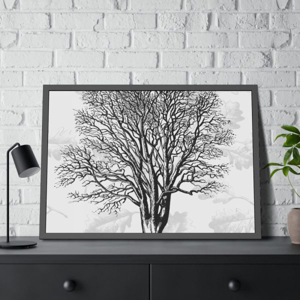 Vintage Tree Framed Poster