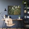 93854-346.jpg Perspective Tall High Up Trees Framed Poster