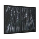 Cold Forests Trees Framed Poster - Image 2