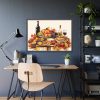 93854-374.jpg Food On a Table Framed Poster