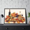 93854-375.jpg Food On a Table Framed Poster