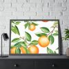 93854-387.jpg Seamless Orange Fruit Framed Poster