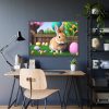 93854-390.jpg Easter Rabbit Framed Poster