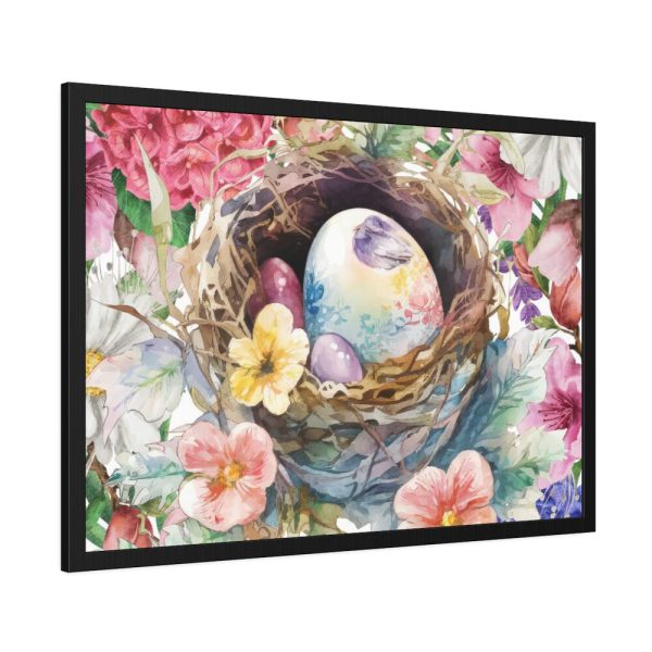 Easter Eggs In A Nest Framed Poster