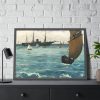 93854-403.jpg The "Kearsarge" at Boulogne Framed Poster