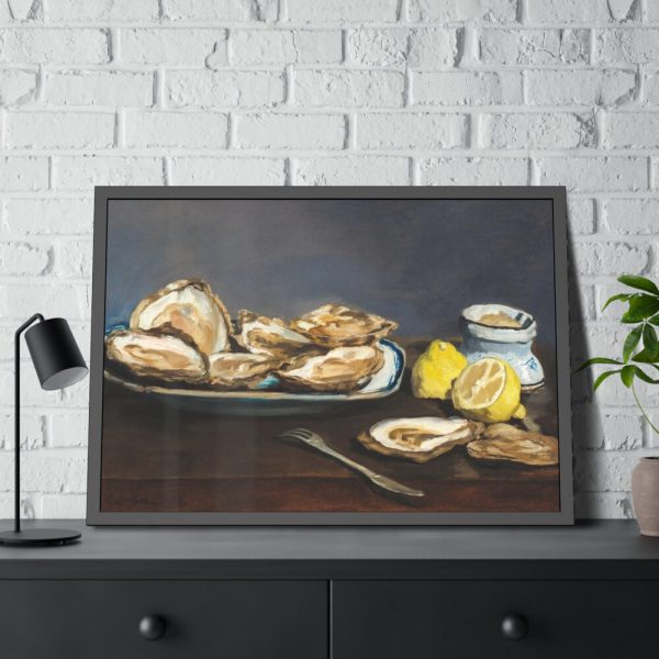 93854-423.jpg Oysters by Edouard Manet Framed Poster