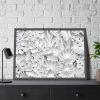 93854-439.jpg Carved Floral Ornament Texture Framed Poster