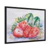 93854-453.jpg Strawberry, Watercolor, Drawing Framed Poster