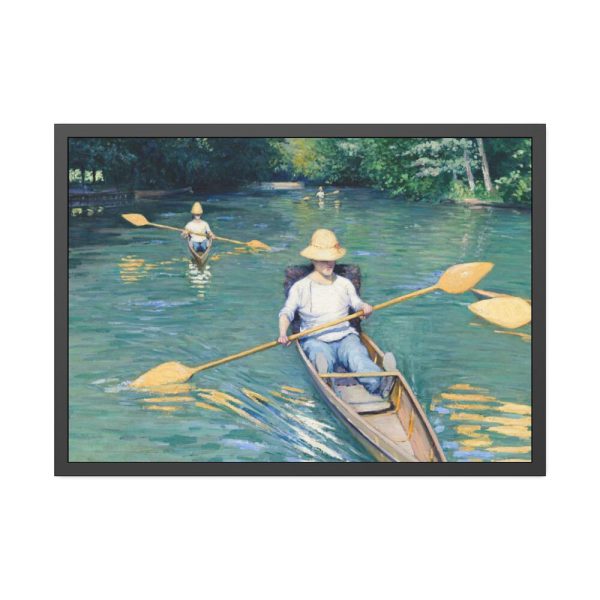93854-456.jpg Skiffs by Gustave Caillebotte Framed Poster
