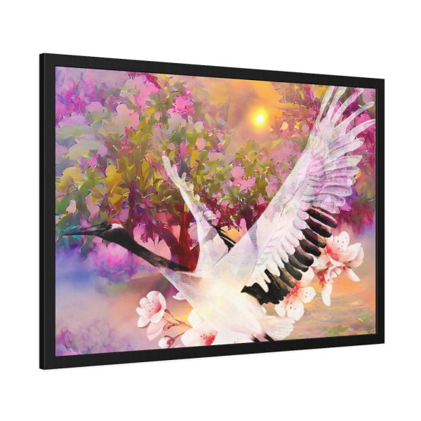 93854-5.jpg Magnificent Pink Pear Blossom Garden Framed Poster