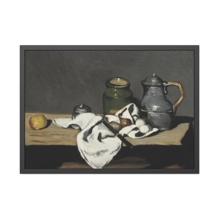 Paul Cezanne Still Life Framed Poster