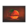 Orange Fruit Juice Framed Poster