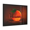 Orange Fruit Juice Framed Poster