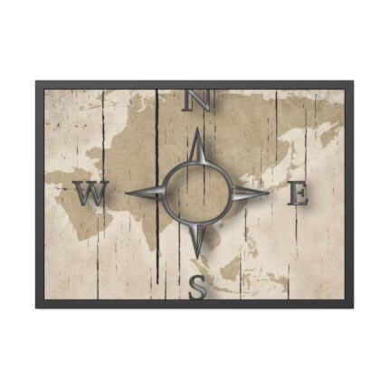 Compass Framed Poster