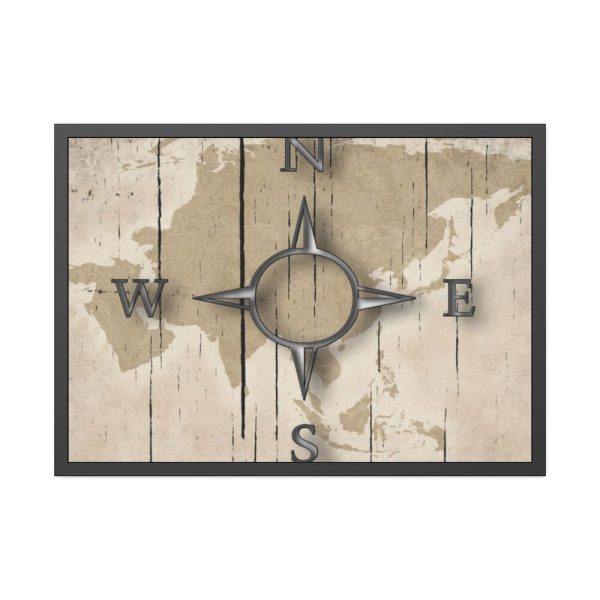 93854-556.jpg Compass Framed Poster