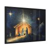 Abstract Representation of the Birth of Jesus Framed Poster