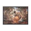 93854-600.jpg Semiradsky Christ Martha Maria Framed Poster