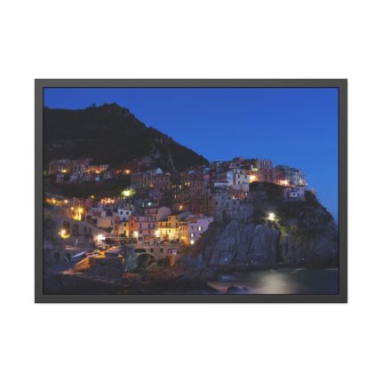Italy Village Framed Poster