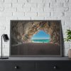 93854-635.jpg Italy Cala Framed Poster