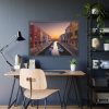 93854-686.jpg Sunset in Burano Framed Poster