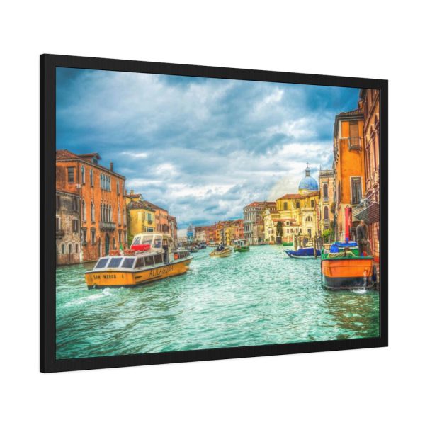 93854-689.jpg Italy Gondola Framed Poster