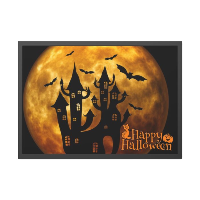 Halloween Castle Weird Surreal Atmosphere Framed Poster - Image 5