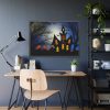 93855-126.jpg Halloween in Darkness Framed Poster