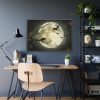93855-142.jpg Full Moon on Halloween Framed Poster