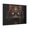 93855-166.jpg Halloween Mystic Black Cat Framed Poster