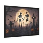 Scary Halloween Scene II Framed Poster - Image 6