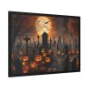 93855-198.jpg Scary Halloween Scene III Framed Poster