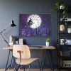 93855-203.jpg Halloween Witch Flying Broom Framed Poster