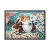 93855-213.jpg Vintage Easter Bunny Chick Framed Poster