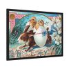 93855-214.jpg Vintage Easter Bunny Chick Framed Poster