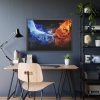 93855-22.jpg Ice Fire Romance Framed Poster